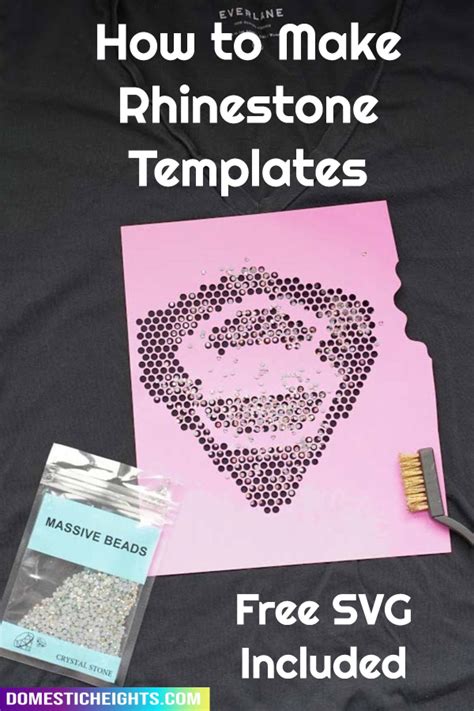 How To Create A Rhinestone Template In Cricut