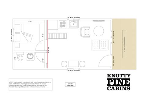 12X24 House Floor Plans : Image Result For 12 X 24 Cabin Floor Plans ...