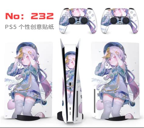 Genshin Impact Game Sony Ps5 Playstation 5 Skin Autocollant Film De Protection Sticker Eur 11 99