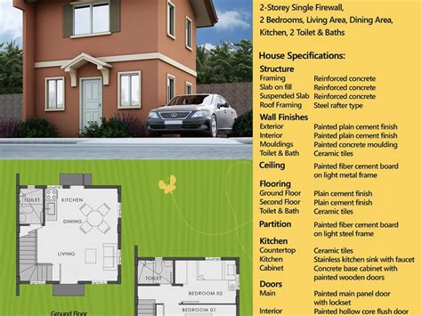 A Pre Selling 2 Bedroom Single Attached House For Sale In Capas Tarlac