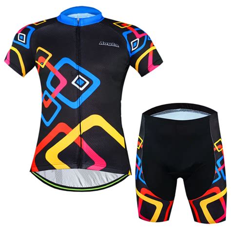 Aogda Breathable Cycling Clothing Men Short Sleeve Road Bike Jersey Set