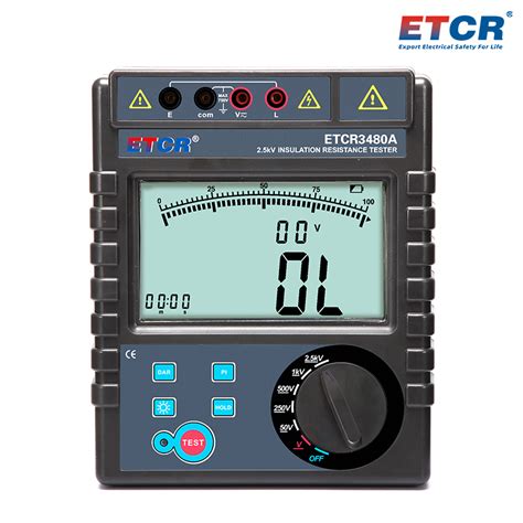 Etcr A Insulation Resistance Tester Etcr Earth Resistance Online