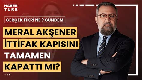 İYİ Parti nin yerel seçimlerde yol haritası ne olacak Gerçek Fikri