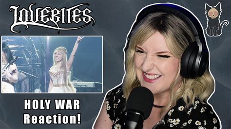 LOVEBITES Holy War 2021 Live In Tokyo REACTION YouTube