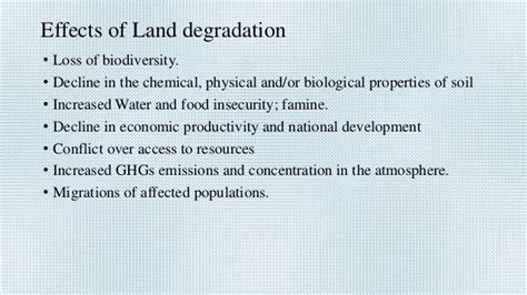 Land Or Soil Degradation As An Environmental Problem