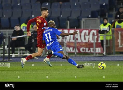 Rom Italien 04 Februar 2023 Lorenzo Pellegrini Von A S Roma Und