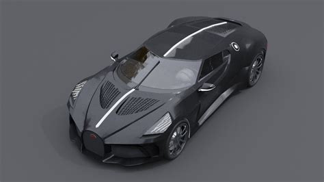 3D Bugatti La Voiture Noire Old CGTrader