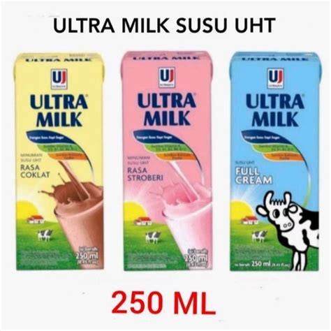 Jual Ultra Milk Susu UHT 250ml Full Cream Kab Cirebon Multi