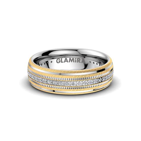 Kaufen Sie Trauring Embrace Certain 6 mm mit Zirkonia 585 Weiß