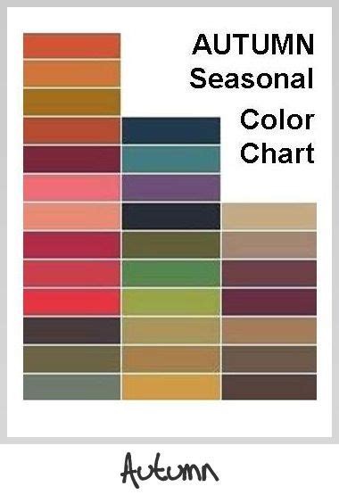 Seasonal Color Chart - Minga