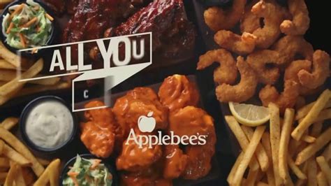 Applebees 1599 All You Can Eat Tv Spot Riblets Shrimp And Boneless Wings Song By Dmx