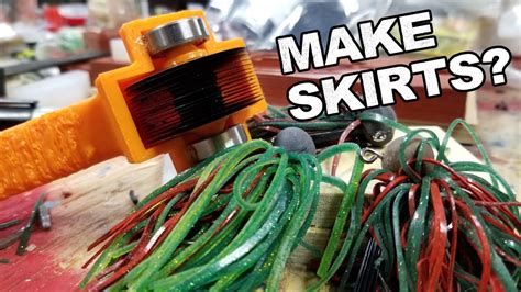 How To Make Bass Jig Skirts Makejig Episode Youtube