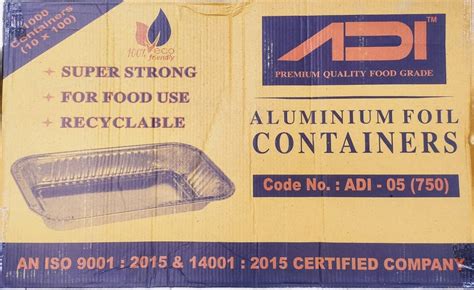 Aluminum Foil Containers In Chennai Tamil Nadu Get Latest Price From