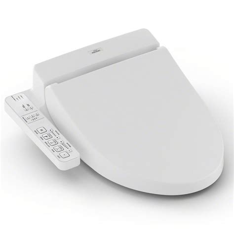 TOTO C100 Electric Bidet Seat for Round Toilet in Cotton White-sw2033 ...