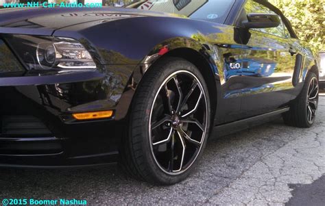 20-inch-Foose-wheels-Mustang - Boomer Nashua Mobile Electronics