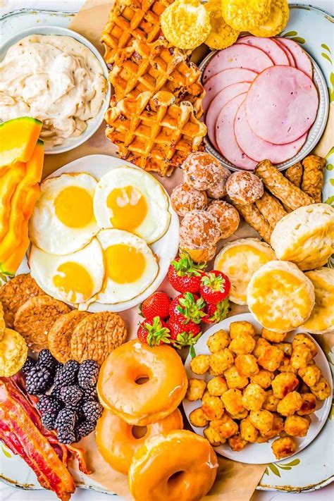 How To Make A Brunch Board Recipe Brunch Breakfast Brunch Breakfast