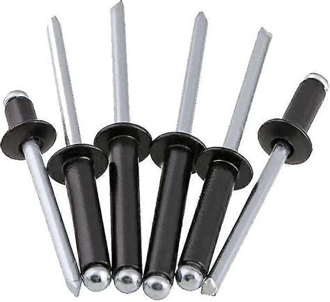 pieces black rivet pop rivet aluminum blind rivets aluminum flange