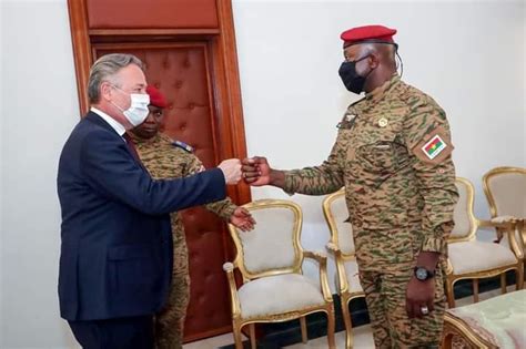 Le Pr Sident Du Faso Le Lieutenant Colonel Paul Henri Sandaogo Damiba