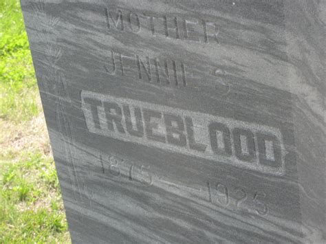 Jennie Treaster Trueblood 1875 1925 Mémorial Find a Grave