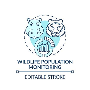 Population Growth Concept Icon Chart Increasing Dynamic Vector Chart