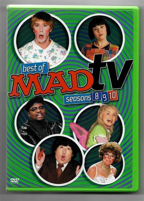 Madtv Best Of Seasons 8 9 10 Dvd Michael Mcdonald Mad Tv Tv