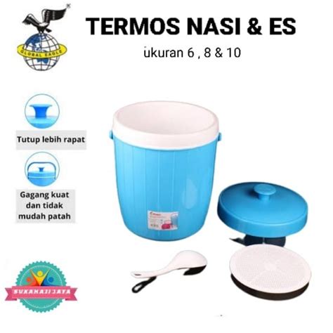 Jual Global Eagle Rice Bucket No Dan Termos Nasi Termos Es