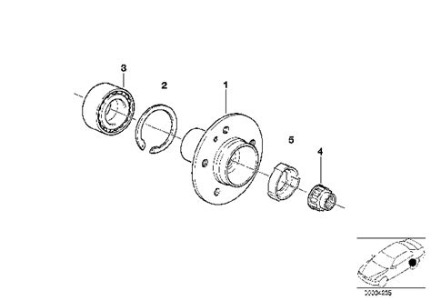 Side Shaftwheel Bearings 1988 Bmw 325ix Sedane30