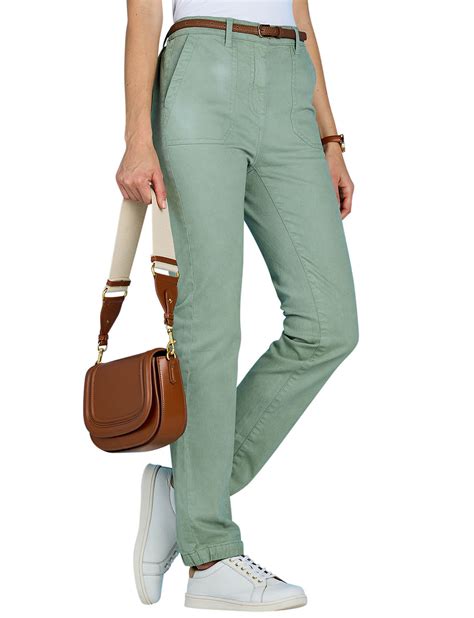 Stretch Trouser With Gathered Hem Chums