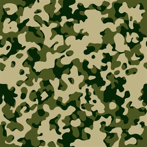 Camouflage Texture Patterns Vector Tiles