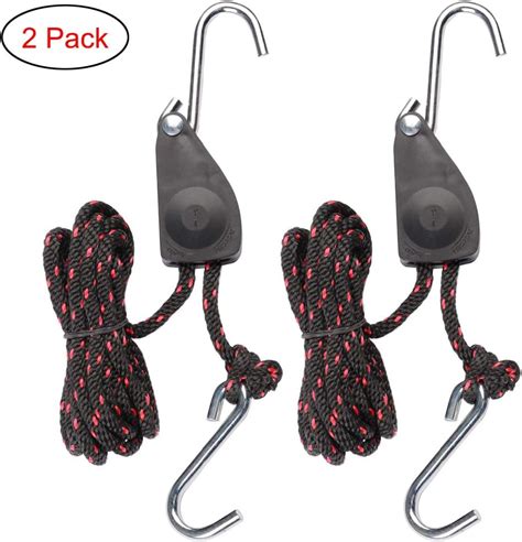 Electrely Sangle à Cliquet Corde 1 4 Pouces Rope Ratchet Robuste