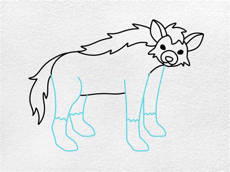 How to Draw a Hyena - HelloArtsy