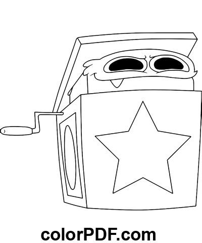 Boxy Boo Cach Dans Sa Bo Te Coloriages Et Livres En Pdf