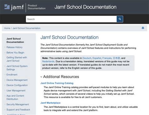 Jamf School Documentation | Jamf