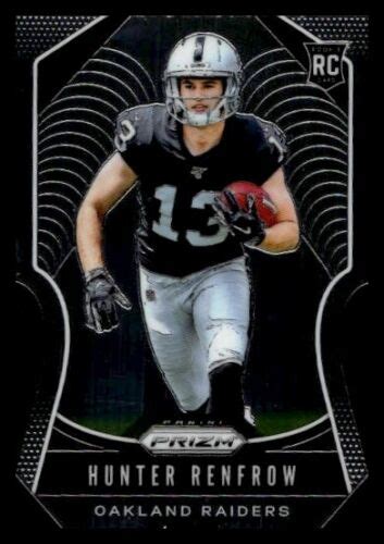 2019 Panini Prizm 357 Hunter Renfrow Rookie Raiders Ebay