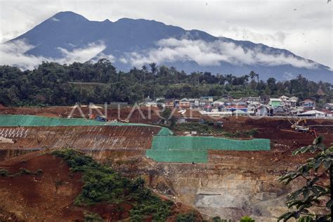 PEMBANGUNAN BENDUNGAN CIAWI DAN SUKAMAHI ANTARA Foto