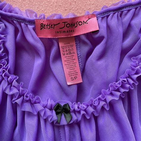 Betsey Johnson Womens Purple Dress Depop