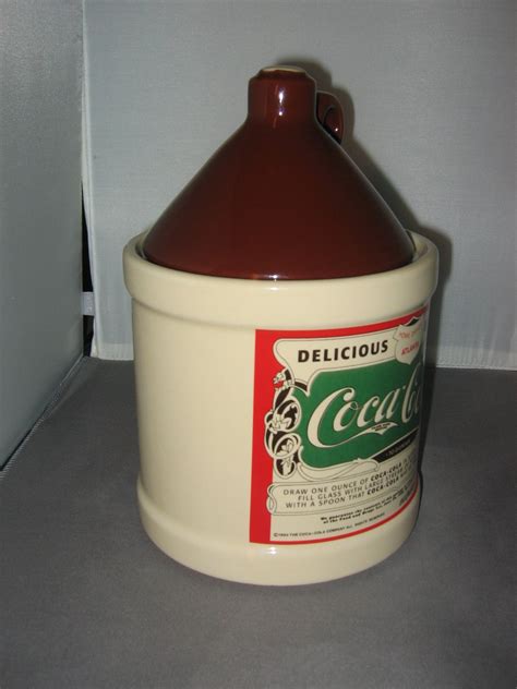 Coca Cola Syrup Jug Cookie Jar