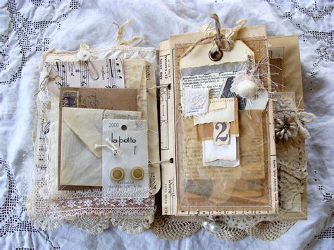 Handmade Vintage Journal Melody Of Love Keepsake Heirloom Junk