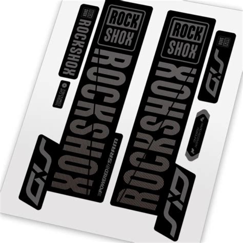 Sid Rock Shox Fork Sticker For Mtb Rockshox Mountain Bike Cycling