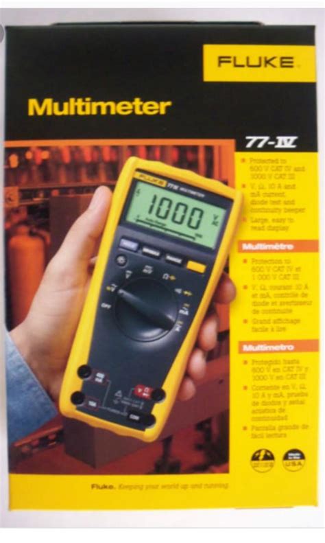 Fluke Multimeter Iv Series Health Nutrition Health Monitors