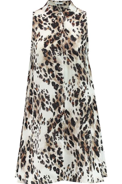 3 Ways To Rock Leopard Prints This Fall The Edit Fashion Silk Mini