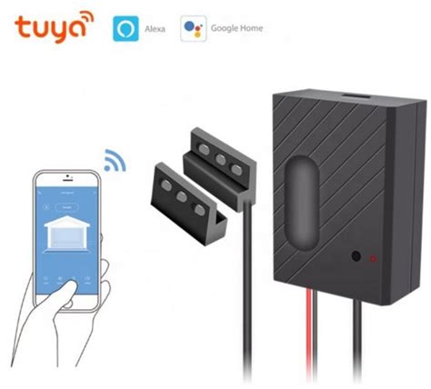 Control Para Garage Inteligente Portones Wifi Con App Tuya Google Alexa