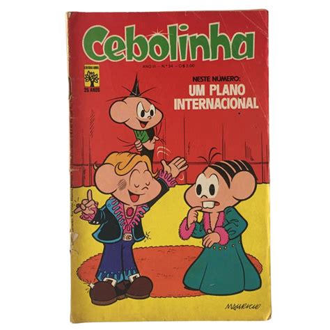 Gibi Cebolinha Turma Da M Nica N Editora Abril Outubro De