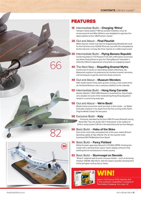 Airfix Model World Magazine August 2022 Subscriptions Pocketmags