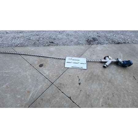 Used 4" dia. Flexible Screw Auger Conveyor w/o Tube for Sale | Buys and ...