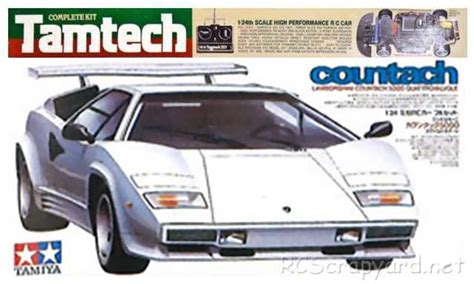 47007 • Tamiya Lamborghini Countach 5000 • (Radio Controlled Model ...