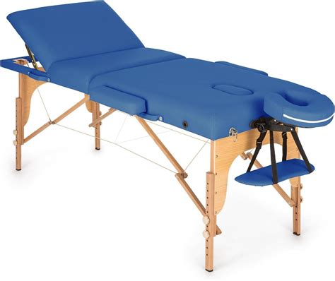 Klar Fit Mt 500 Table De Massage Pliante Professionnelle 210cm Avec