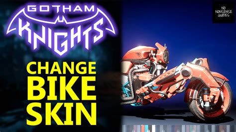 Gotham Knights Change Bike Skin How To Customize Batcycle Appearance