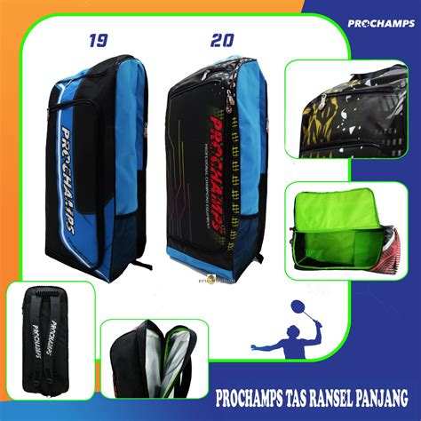 PROCHAMPS TAS RANSEL PANJANG BADMINTON PART 4 ORIGINAL Lazada Indonesia