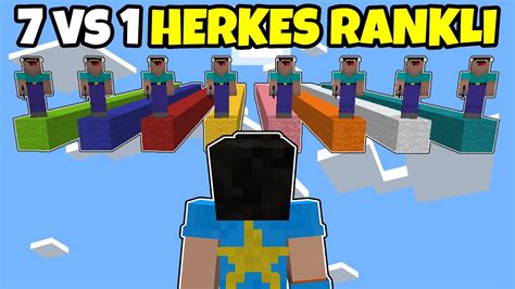 7 Rankli Vs ErŞen Şen Efsane Taktikler Minecraft Bedwars Youtube